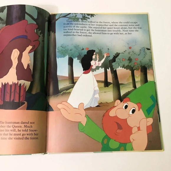 Vtg 1991 Snow White Fairytale Van Gool Hardcover  Book - Picture 13 of 16